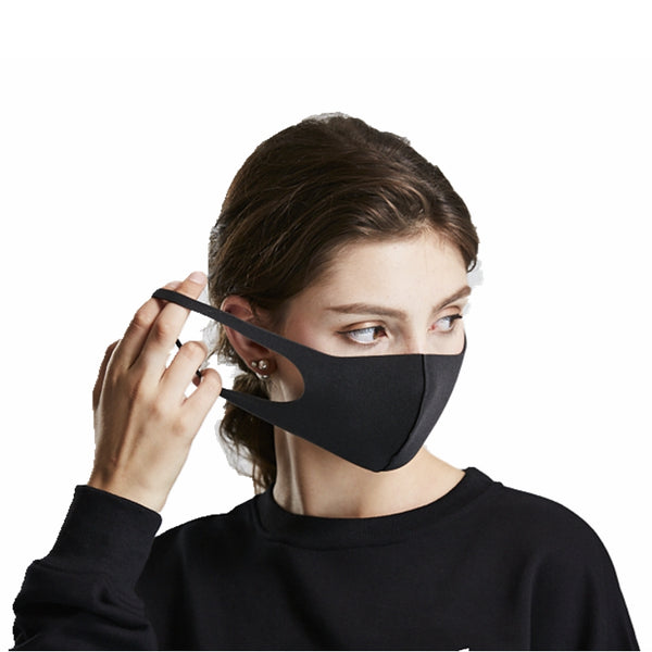 Sponge Earloop Anti Dust Face Mouth Particulate Respirator Mask with Breathing Valve Filter