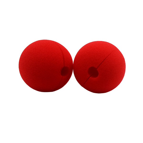 red clown nose