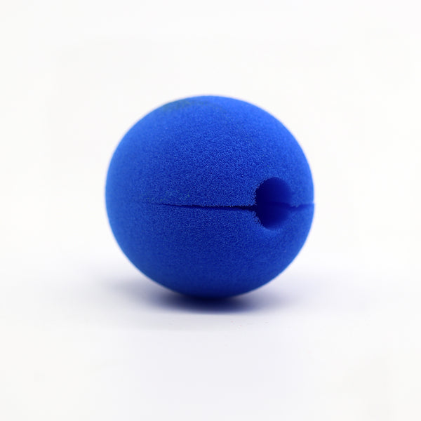 blue clown nose