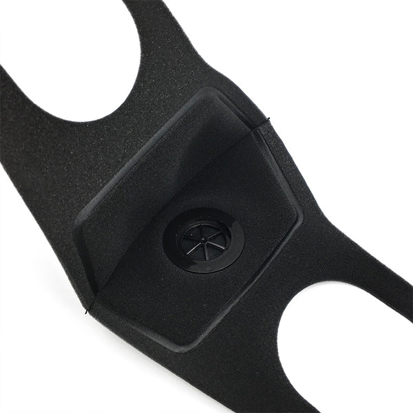 dust mask with breathing valve
