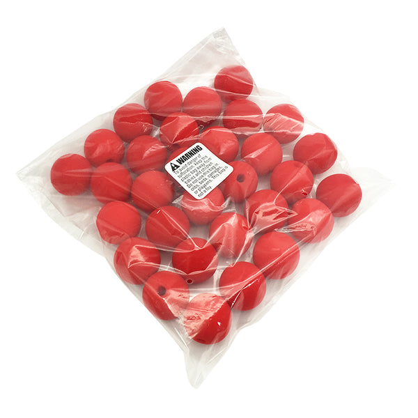 red sponge nose ball