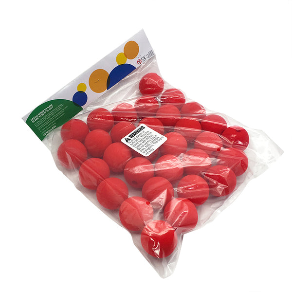 Custom Packaging Soft PU Sponge Foam Clown Noses