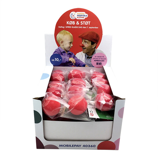 Custom Packaging Soft PU Sponge Foam Clown Noses