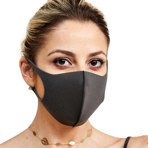 Custom Washable Reusable Black Sponge Anti Pollution Face Dust Mask