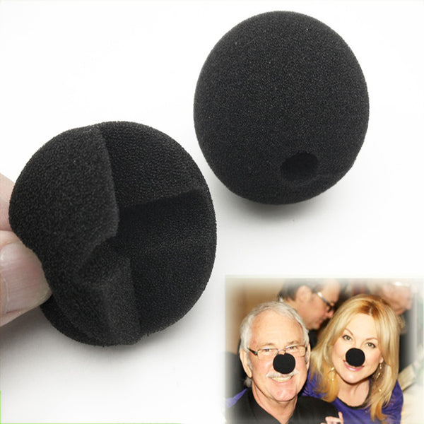 black foam clown nose
