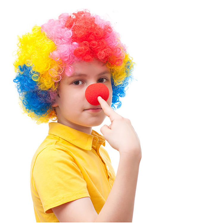 Make Party Unforgettable A Funny Big Red Sponge Clown Nose! - Temu