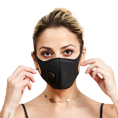 Sponge Anti Dust Face Mouth Respirator Mask with Filter