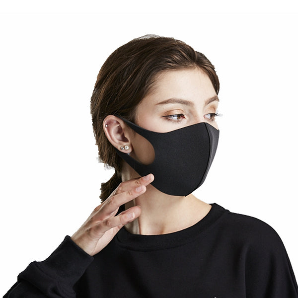 Sponge Earloop Anti Dust Face Mouth Particulate Respirator Mask with Breathing Valve Filter