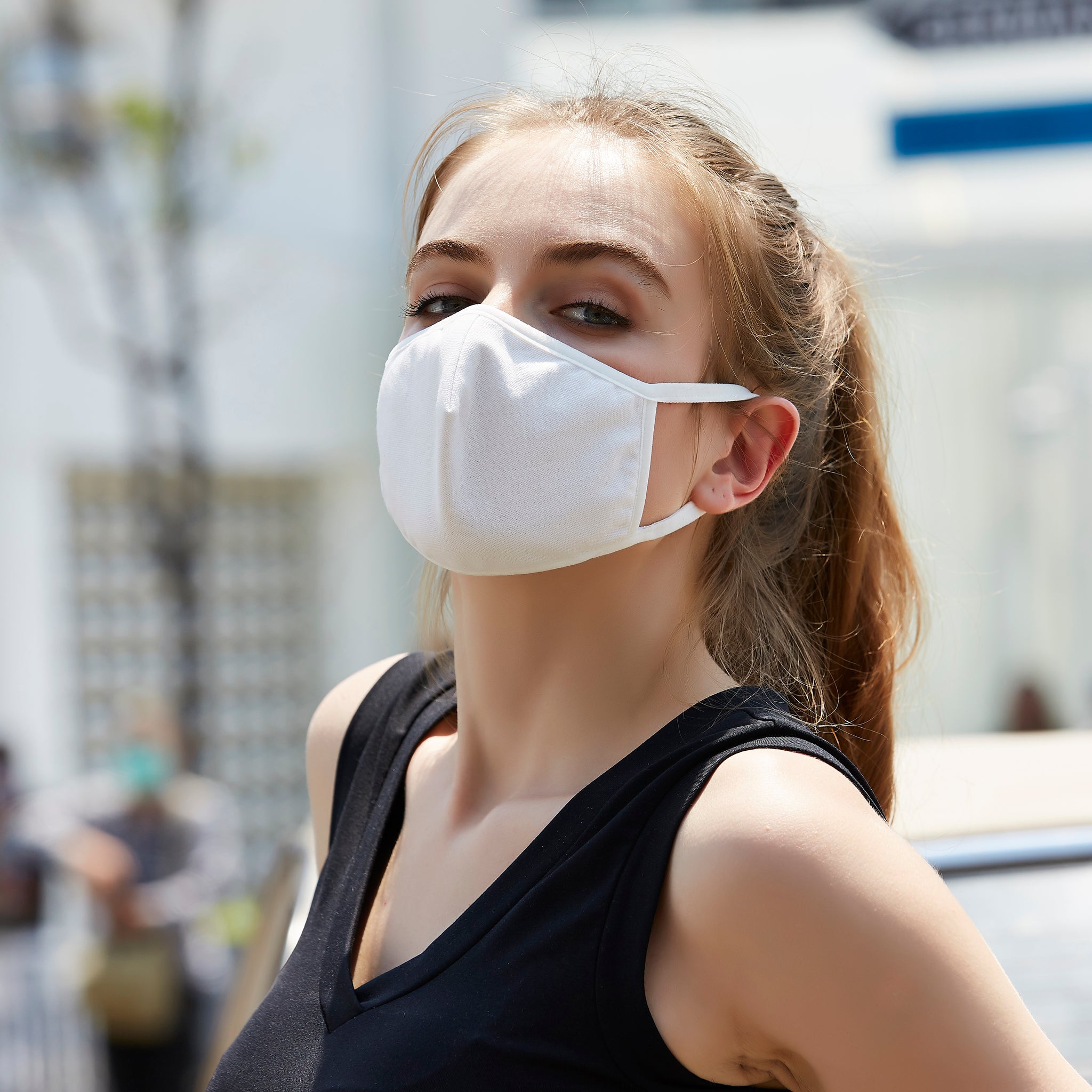 Dust Proof Pollen Cotton Skin Friendly Cloth Masks
